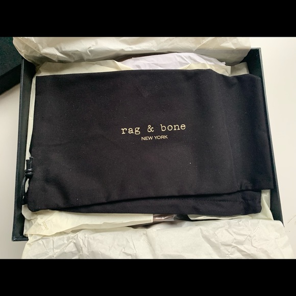 NIB Auth rag & bone macaroon suede leather Margot booties boots 11 - Picture 5 of 14